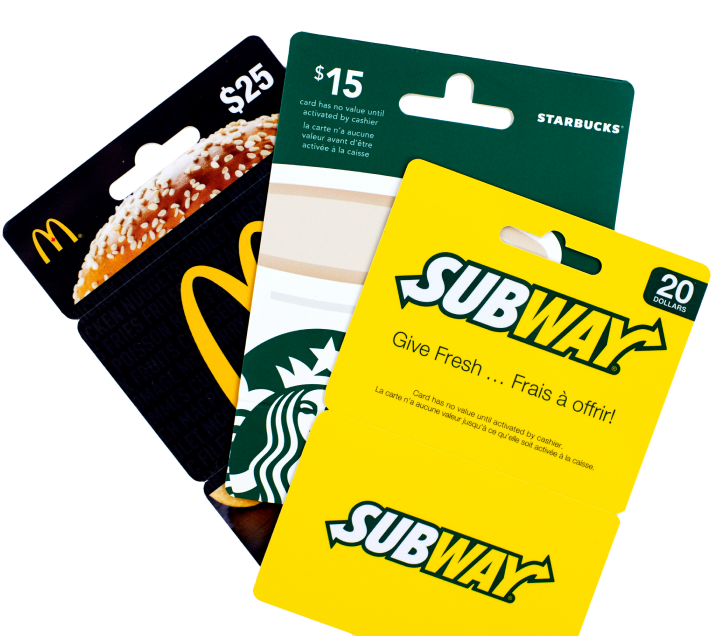 gift cards